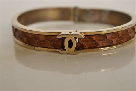 vintage chanel cc lock bracelet|RARE Vintage Chanel CC Turn.